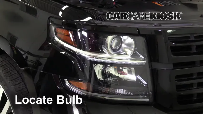 2018 Chevrolet Tahoe Premier 6.2L V8 FlexFuel Lights Highbeam (replace bulb)